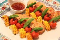 ロールチキン粕漬け焼き